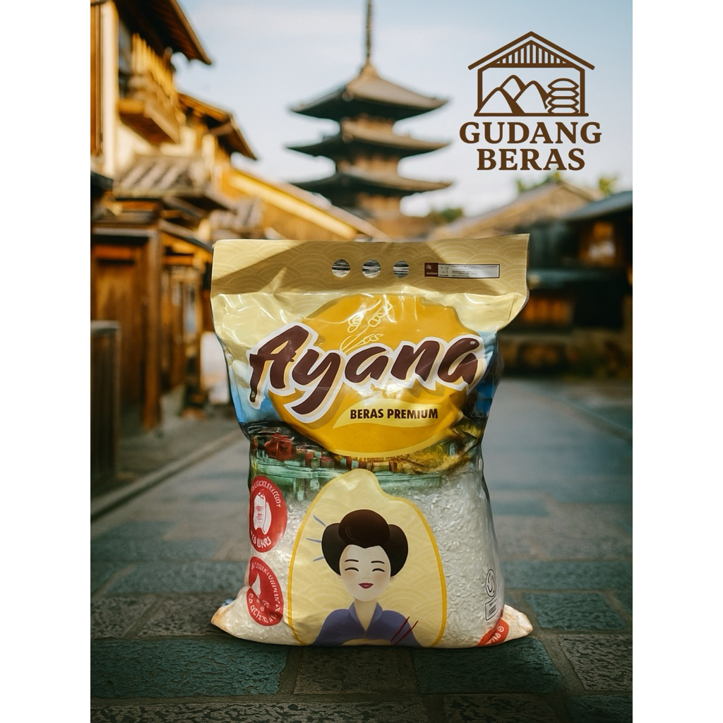 

Beras Premium Ayana Pulen Alami - Gold