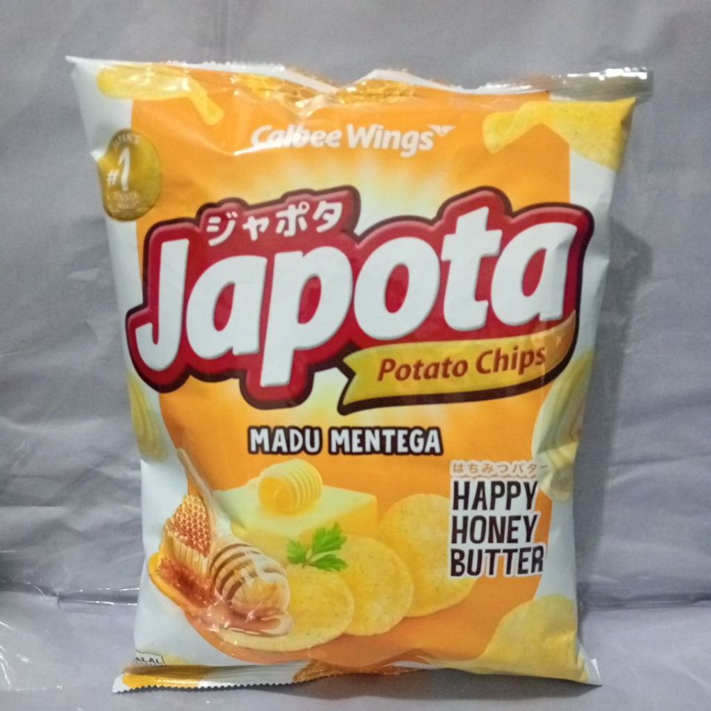 

Japota Potato Chips Madu Mentega 68g