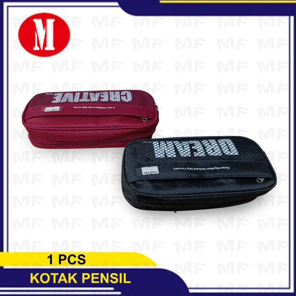 

Kotak Pensil Kain Resleting PCK 009 Random