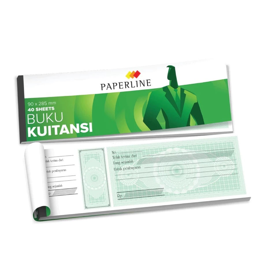 

Kwitansi Kuitansi Paperline sedang 40lbr