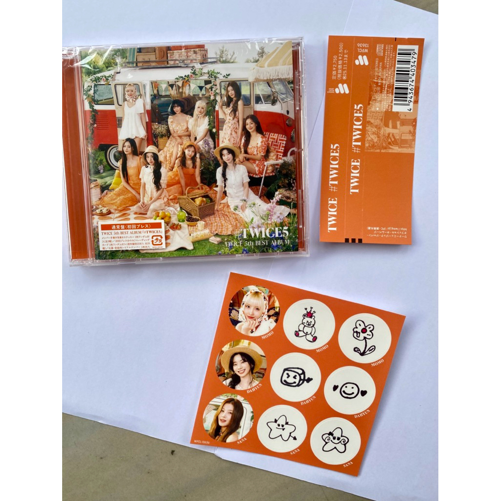 Official album jepang japan twice5 #twice5 twice cd