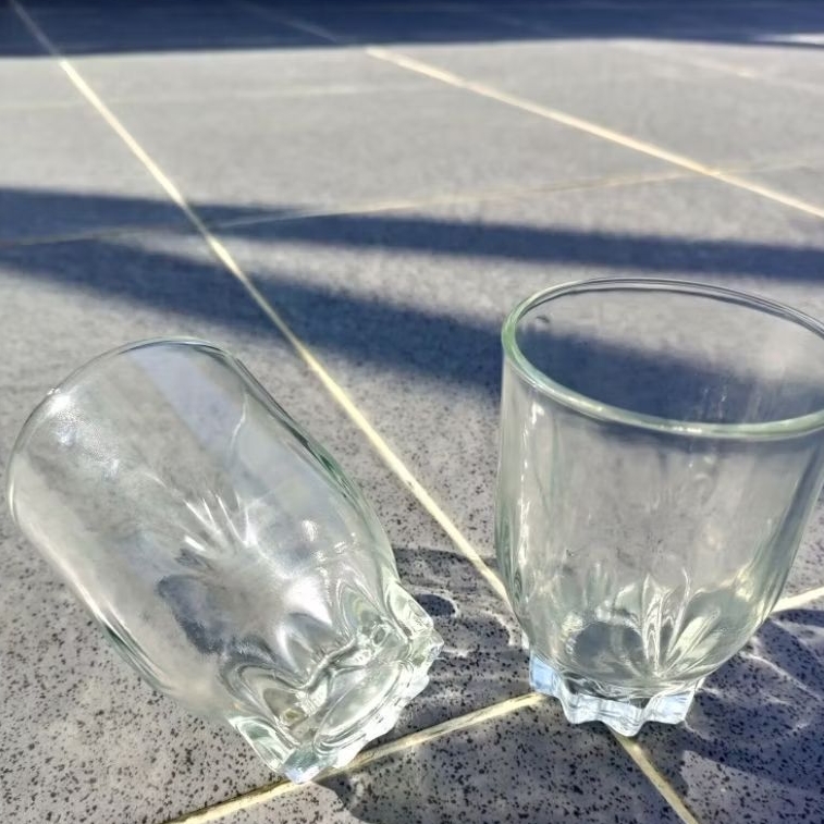 Gelas Kopi Migi TB-965 [ 6 Pcs ] Gelas Belimbing/Gelas Kaca/Gelas Kopi/ Gelas Teh