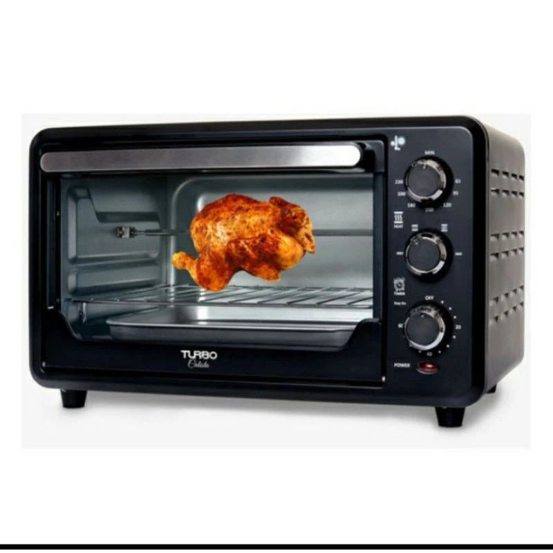 Turbo Calista Oven Listrik Ehl 5130 22 Lt Liter Hemat Listrik Low Watt Rotisserie Baja Ayam Roti Kue