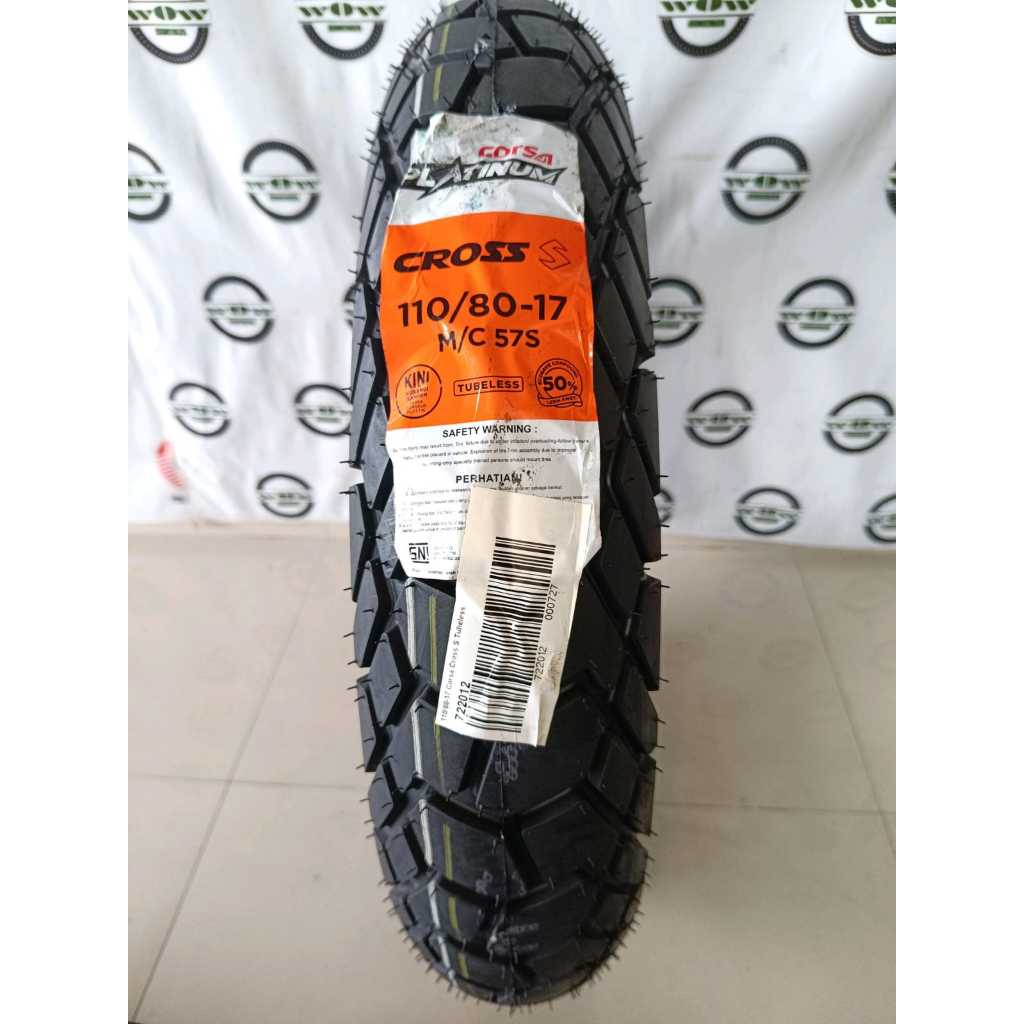 BAN CORSA CROSS S 110/80-17 (ORIGINAL 100%)