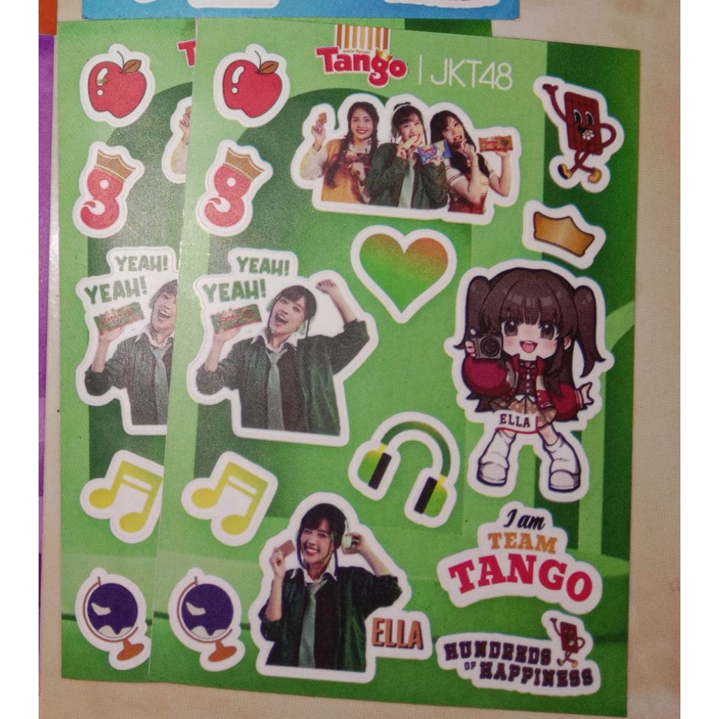 sticker tanggo x jkt 48 ella