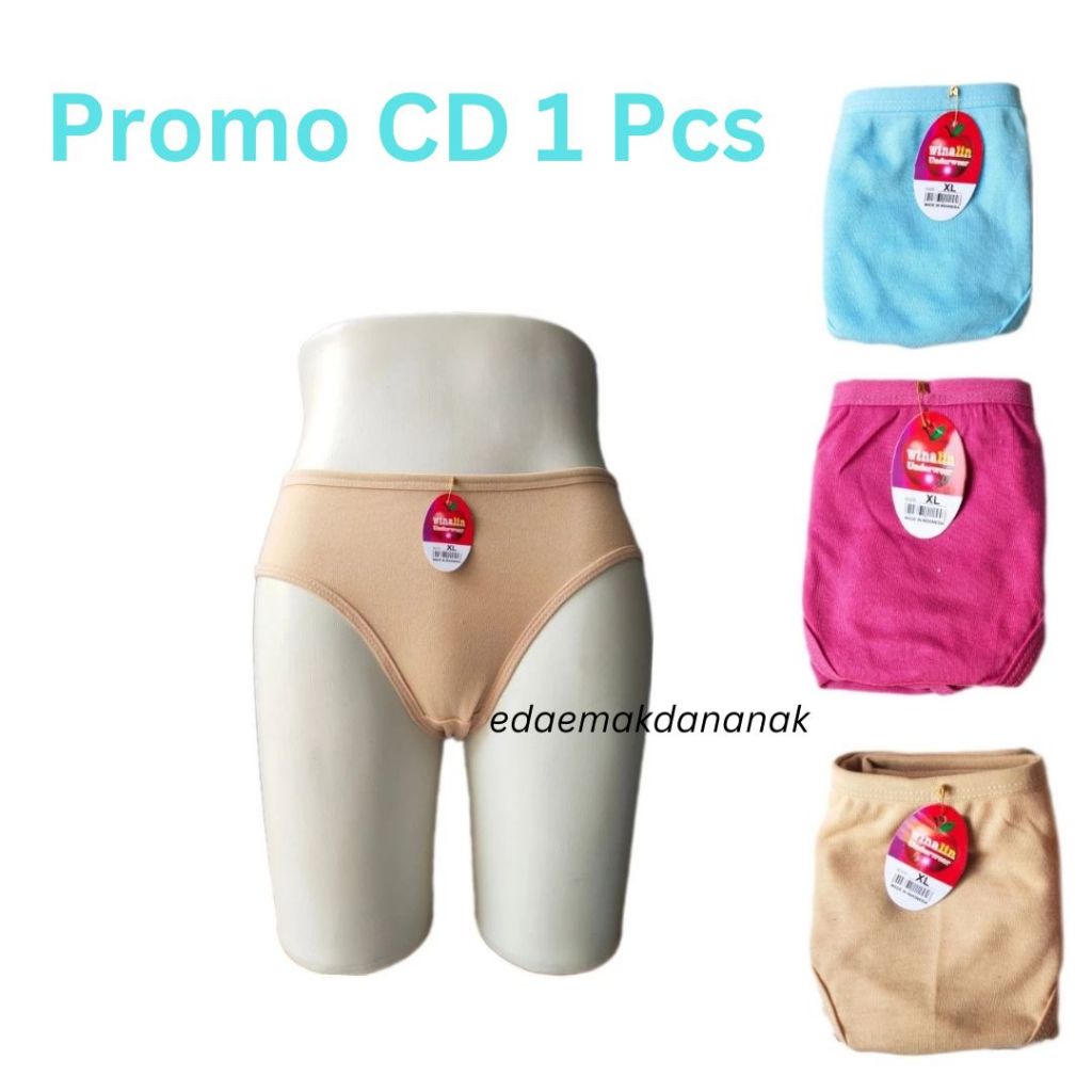 CD Winalin Bahan Lembut/ Celana Dalam Wanita Winalin / CD Bahan Katun
