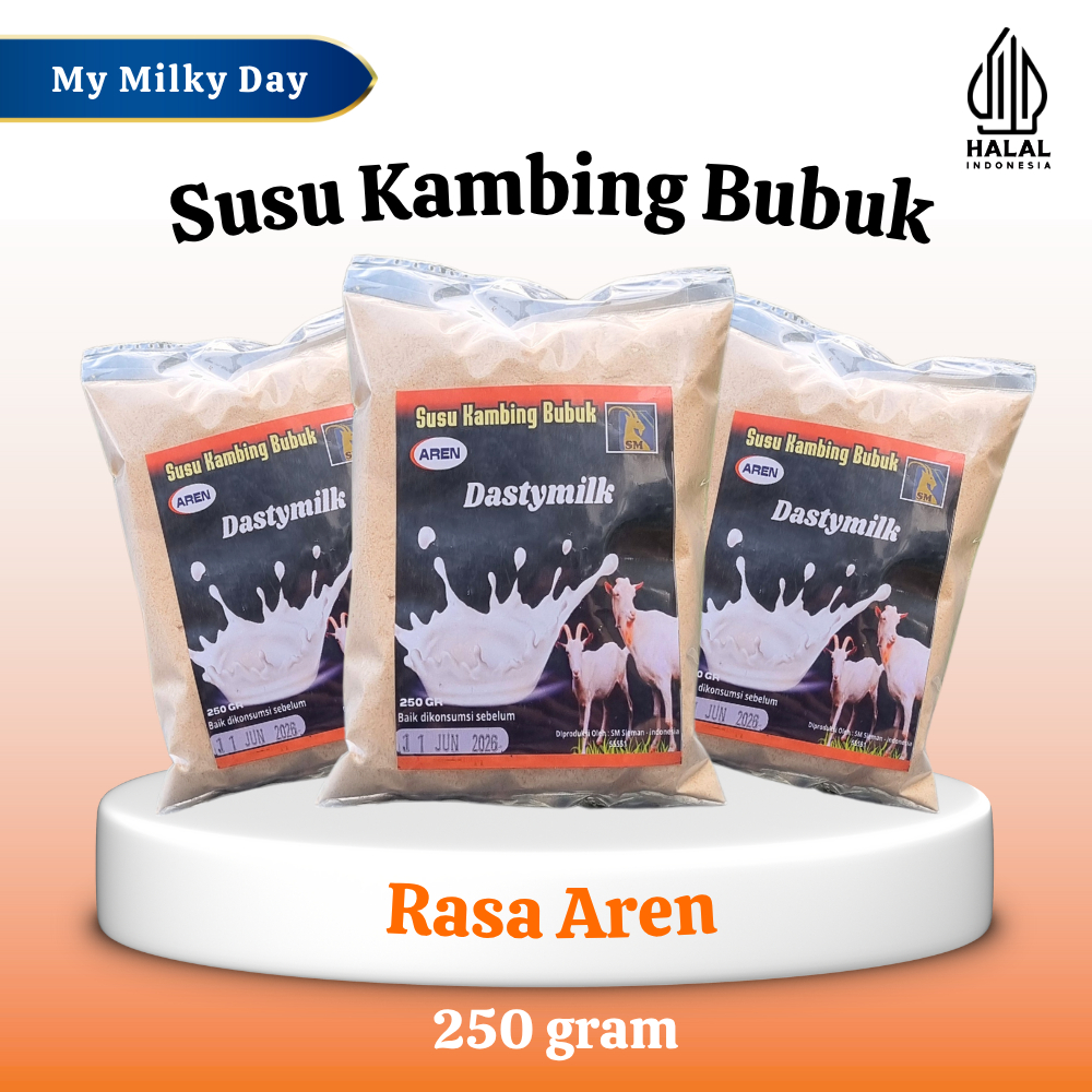 

DastyMilk Susu Kambing Etawa Bubuk Rasa Aren