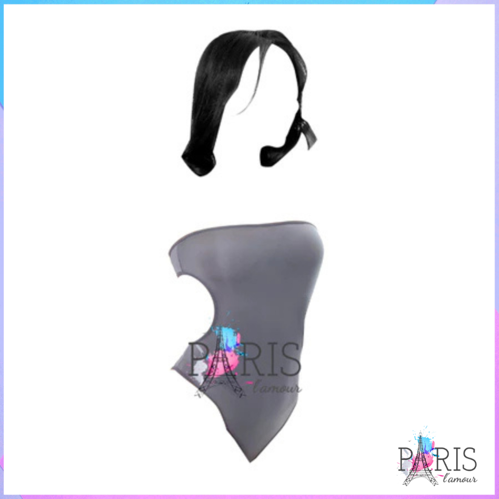 PARIS Lingerie Baju Bodysuits Lingerie Sexy Press Badan Body Fit Wanita Dewasa Gaun Malam Jepang Jap