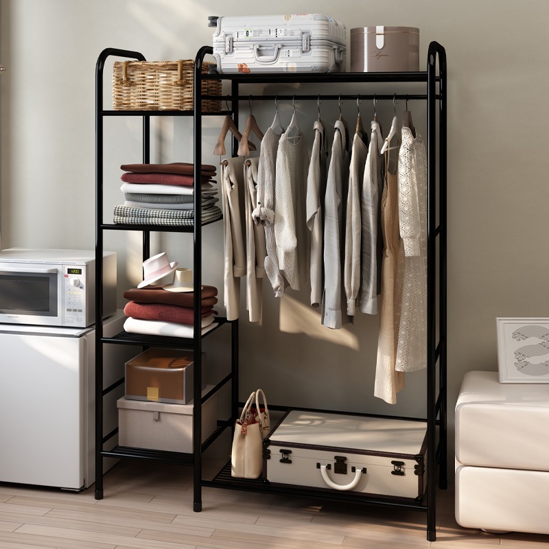 Rak Baju Celana Tas Topi Sepatu Sandal Portable Stand Hanger Lemari Pakaian Minimalis Rak Gantungan 