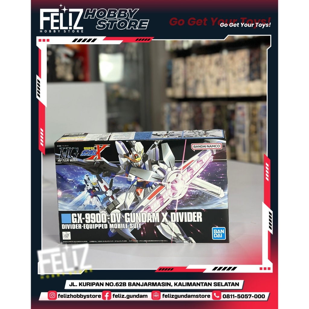 ( BANDAI ) HG 1/144 AFTER WAR GX - 9900 -DV GUNDAM X DIVIDER