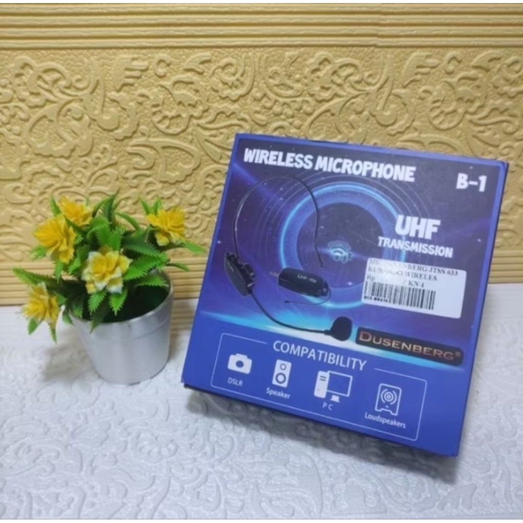 Mic Imam Bandu Warles Dusenberg B1 Suara SensitifPengaturan Volume & Jarak Suara