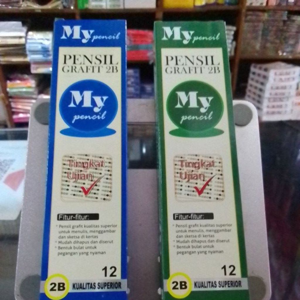 

PENSIL GRAFIT 2B MY PENSIL/pack isi 12 pcs