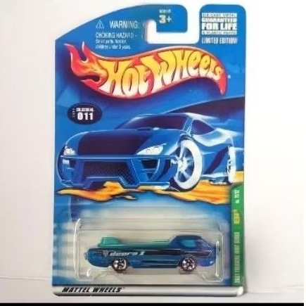 Hot Wheels 2001-011 TH Treasure Hunt DEORA RedlineBan plastik redline