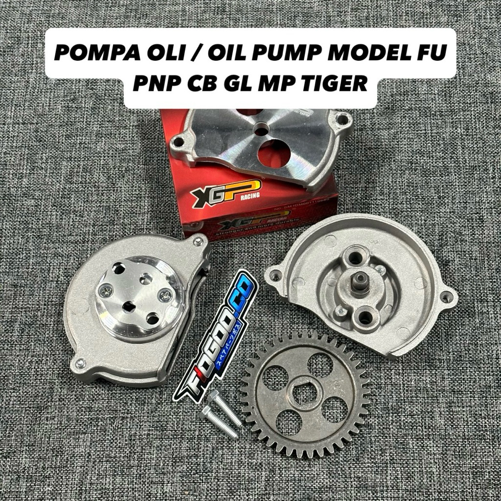 POMPA OLI TIGER MODIF FU POMPA OLI XGP MODEL FU PNP CB GL MP TIGER OIL PUMP GL MP TIGER POMPA OLI FU