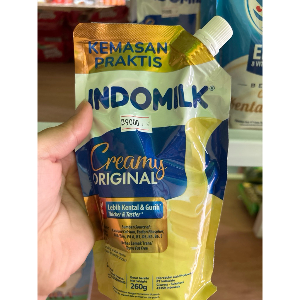 

indomilk kental manis pouch 260gr