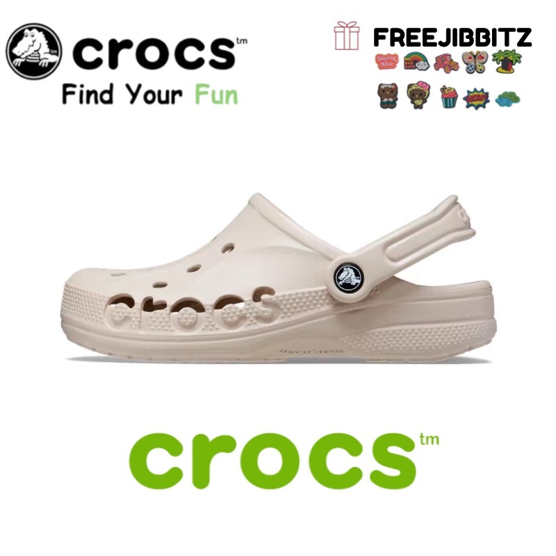[COD] 100% ORIGINAL CROCS UNISEX CLASSIC Baya Clog -Bone/Sandal Crocs Pria