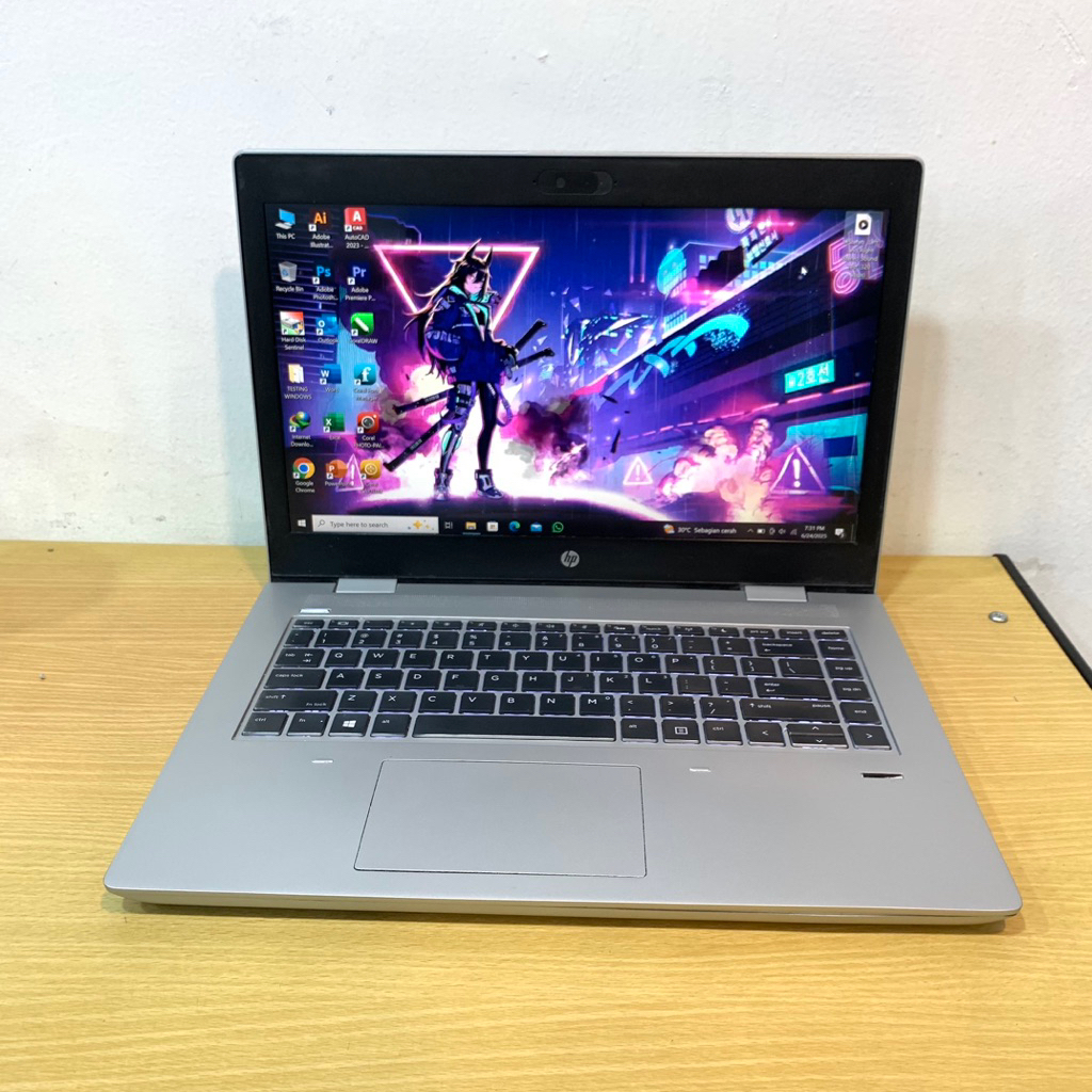 Laptop Hp Probook 640 G4 core i5 gen 8 || RAM 8gb SSD 512gb/256gb/128gb + Backlight