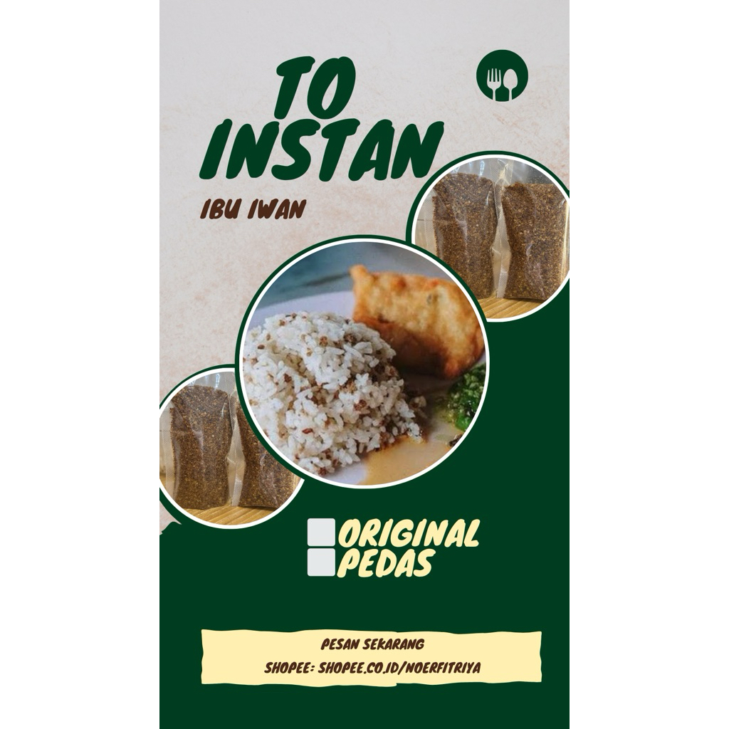 

Tutug Oncom Instan