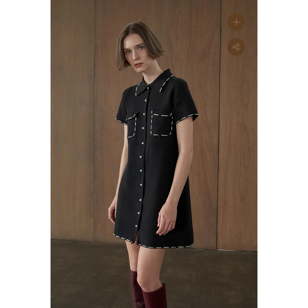 [Preloved] DUMA Chantal Dress Black