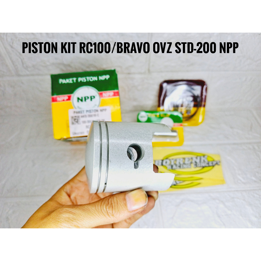 PISTON KIT RC100 TORNADO GX NPP