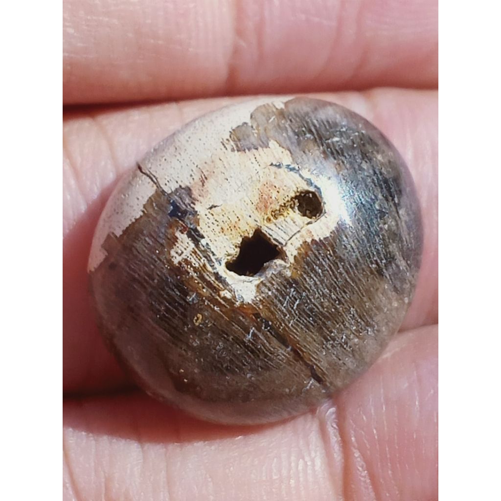 Batu Posil Kelor Combong Dua Antik