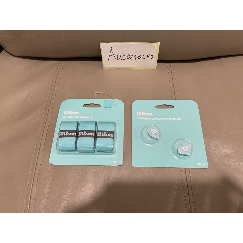 Wilson slam Overgrip  tennis padel + Wilson damper tennis Original