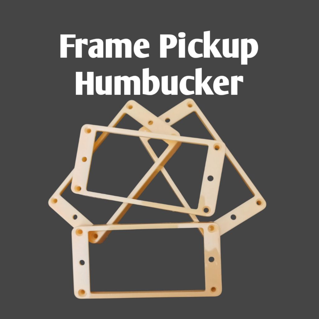 FRAME PICKUP HUMBUCKER COVER PICKUP GITAR ELEKTRIK HUMBUCKER