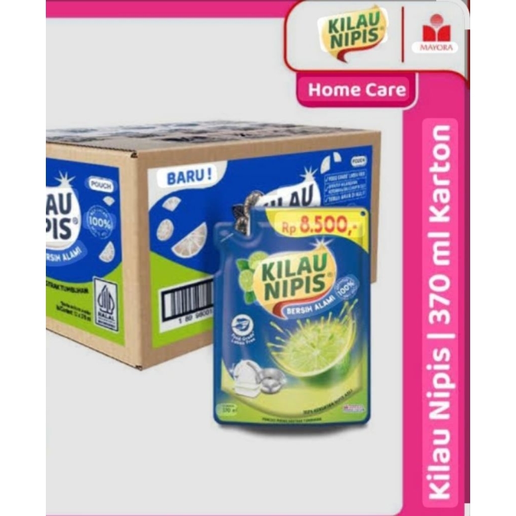 

Kilau Nipis Bersih Alami Ukuran 370ml Satu Dus Isi 12 Pc Termurah Harga Grosir