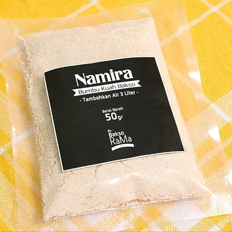 

Bumbu Kuah Bakso NAMIRA 50 gram, instan