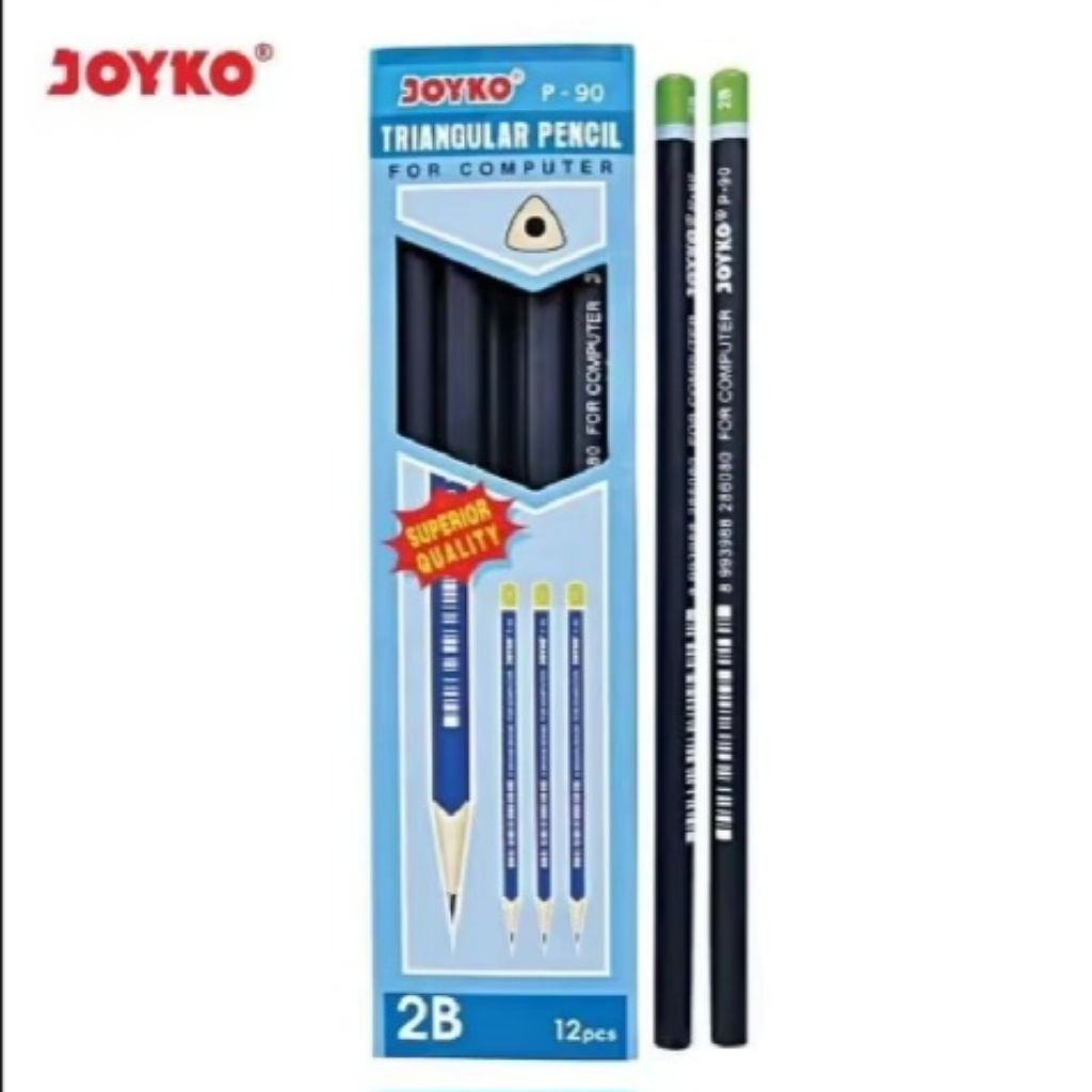 

Pensil 2B Joyko P-90 ( 1 lusin/12pcs )