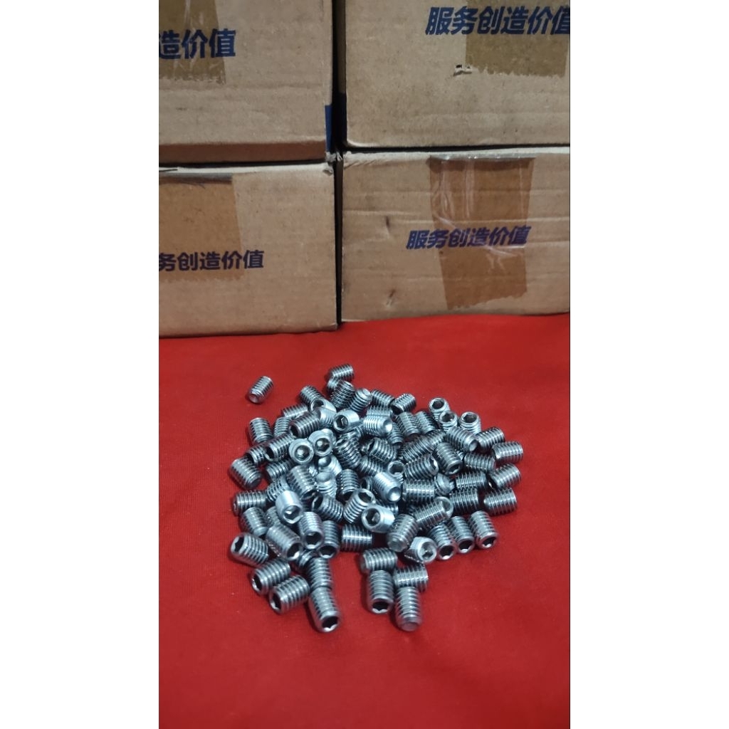 Baut tanam L M8x 10 stainless