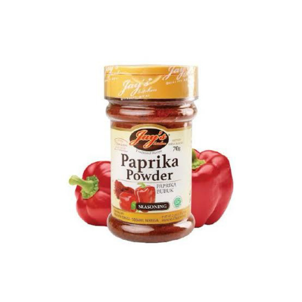 

Paprika Bubuk Jays 70 Gram / Paprika Powder Jay’s
