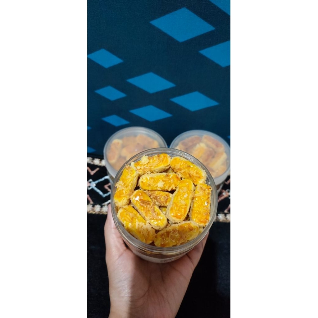 

Kastangel tripel cheese, home made, halal, tanpa bahan pengawet
