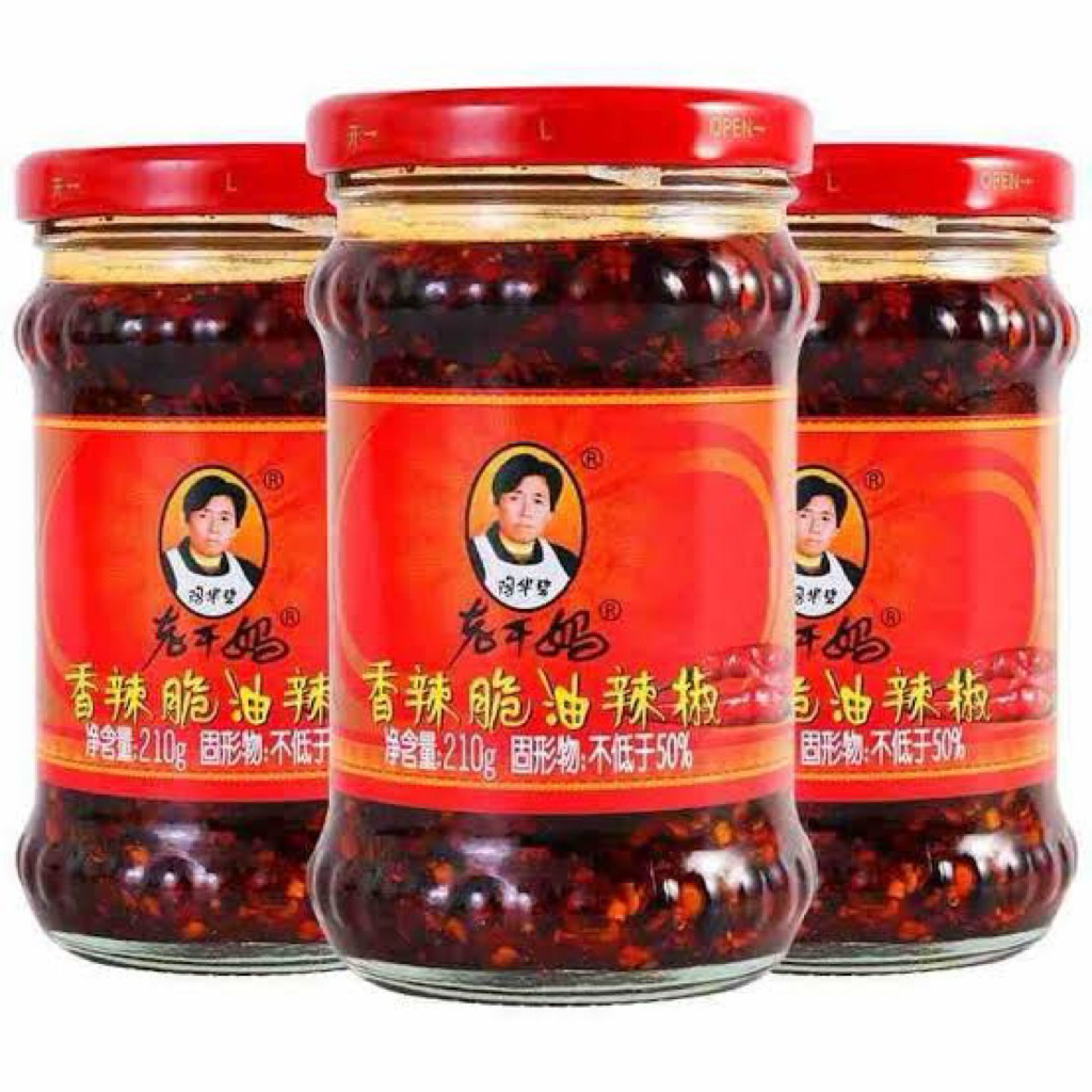 

Lao Gan Ma Crispy Chilli in Oil / Sambal Chili Oil 210 Gram