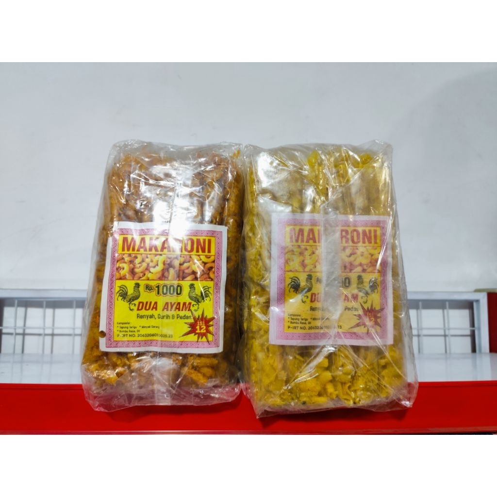

Makaroni Cap Dua Ayam (1 Pack isi 12 pcs)