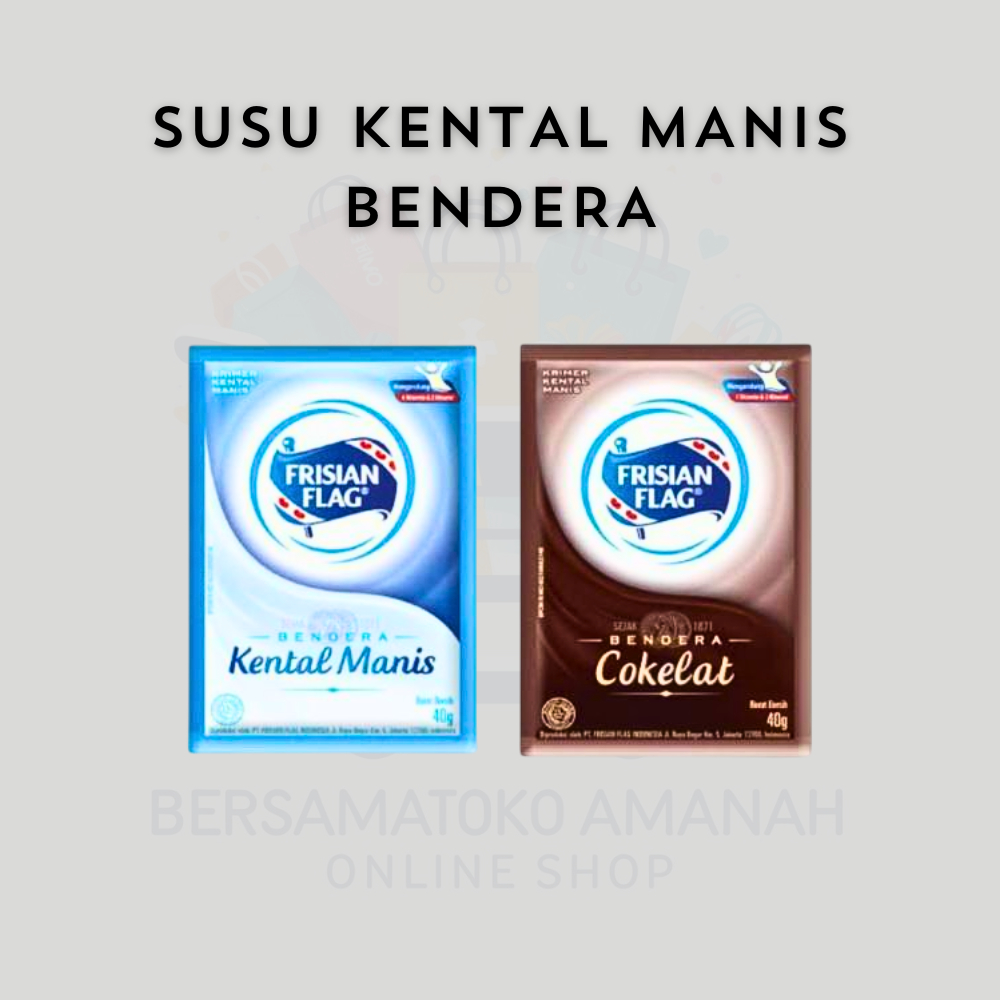 

FRISIAN FLAG SUSU SACHET 6 X 38GR COKLAT/KENTAL MANIS RENCENG / SUSU FRISIAN FLAG SACHET