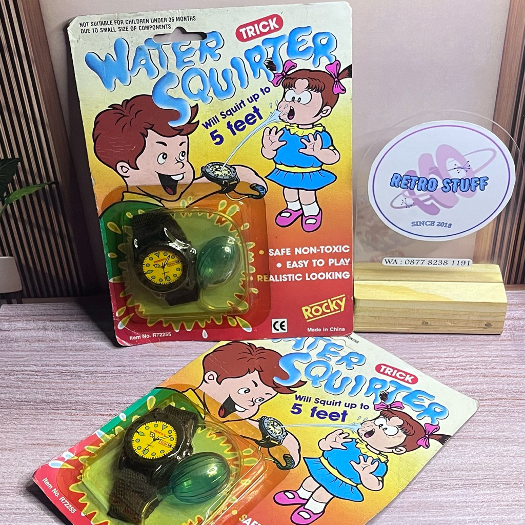 Figure Vintage 90's Water Squirter Watch Trick