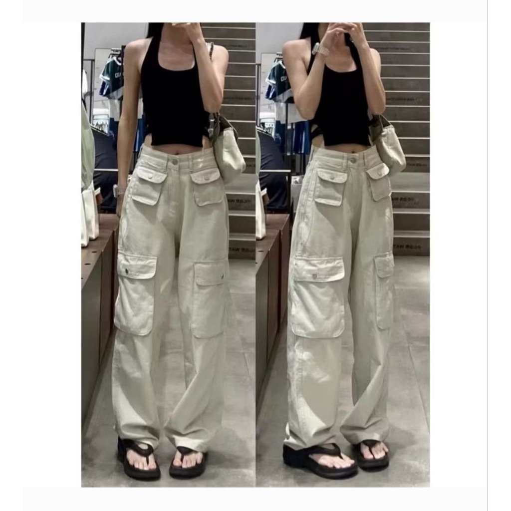 Cargo pants murah/Cargo pants jeans/Cargo denim/celana panjang