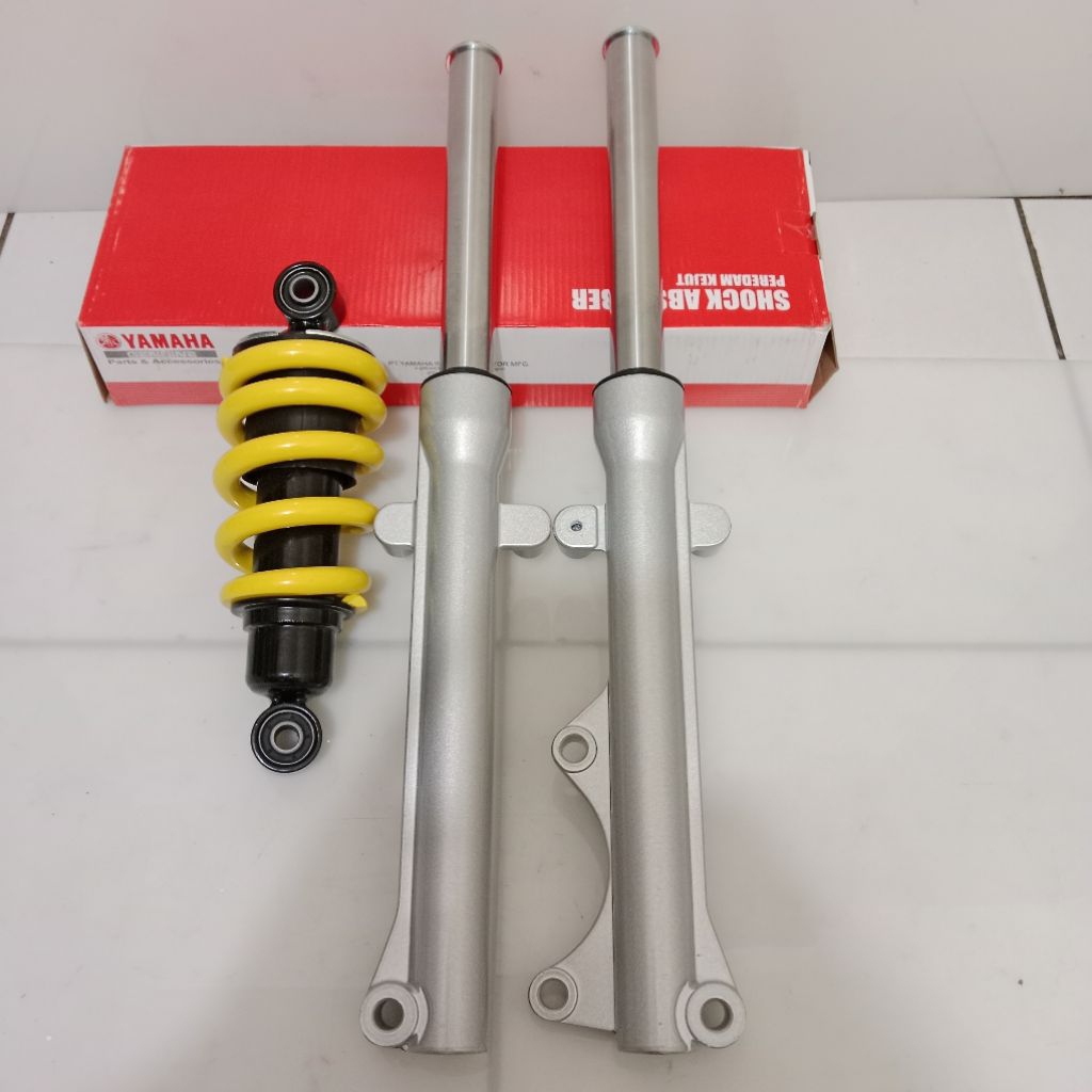PAKET AS SHOCK DEPAN + BELAKANG JUPITER MX NEW 135 JUPITER MX 135 LAMA SEPASANG 50C ORI
