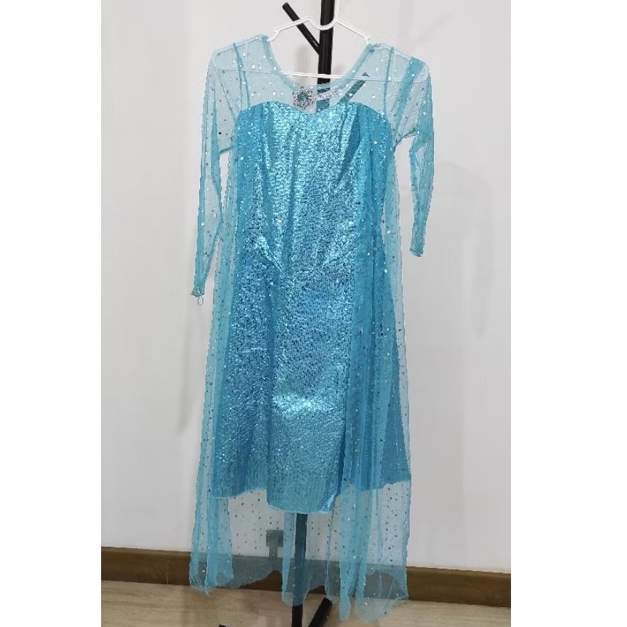 Preloved - Princess Elsa Dress Costume Frozen/Dress karakter Frozen/Kostum anak perempuan