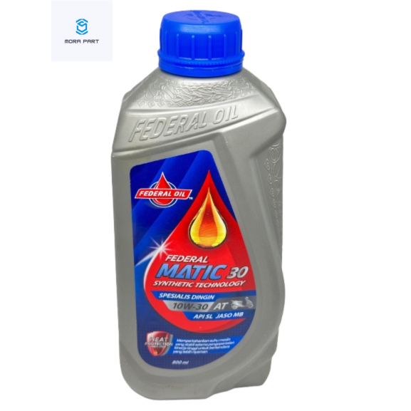 Oli Federal Matic SILVER 800ml Oli Mesin Motor Matic Federal Matic 0,8ml Oli Ultratec Federal Matic