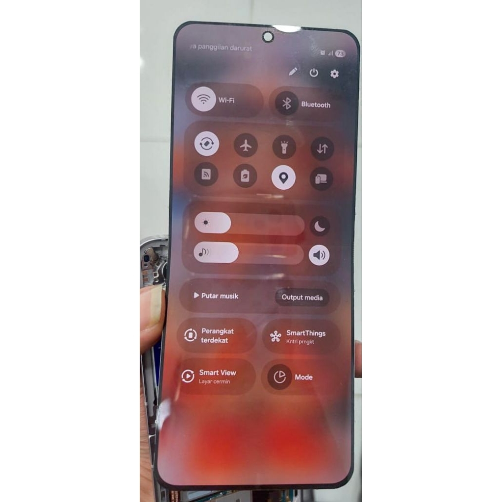 layar lcd copotan samsung z flip 6 100% original produk