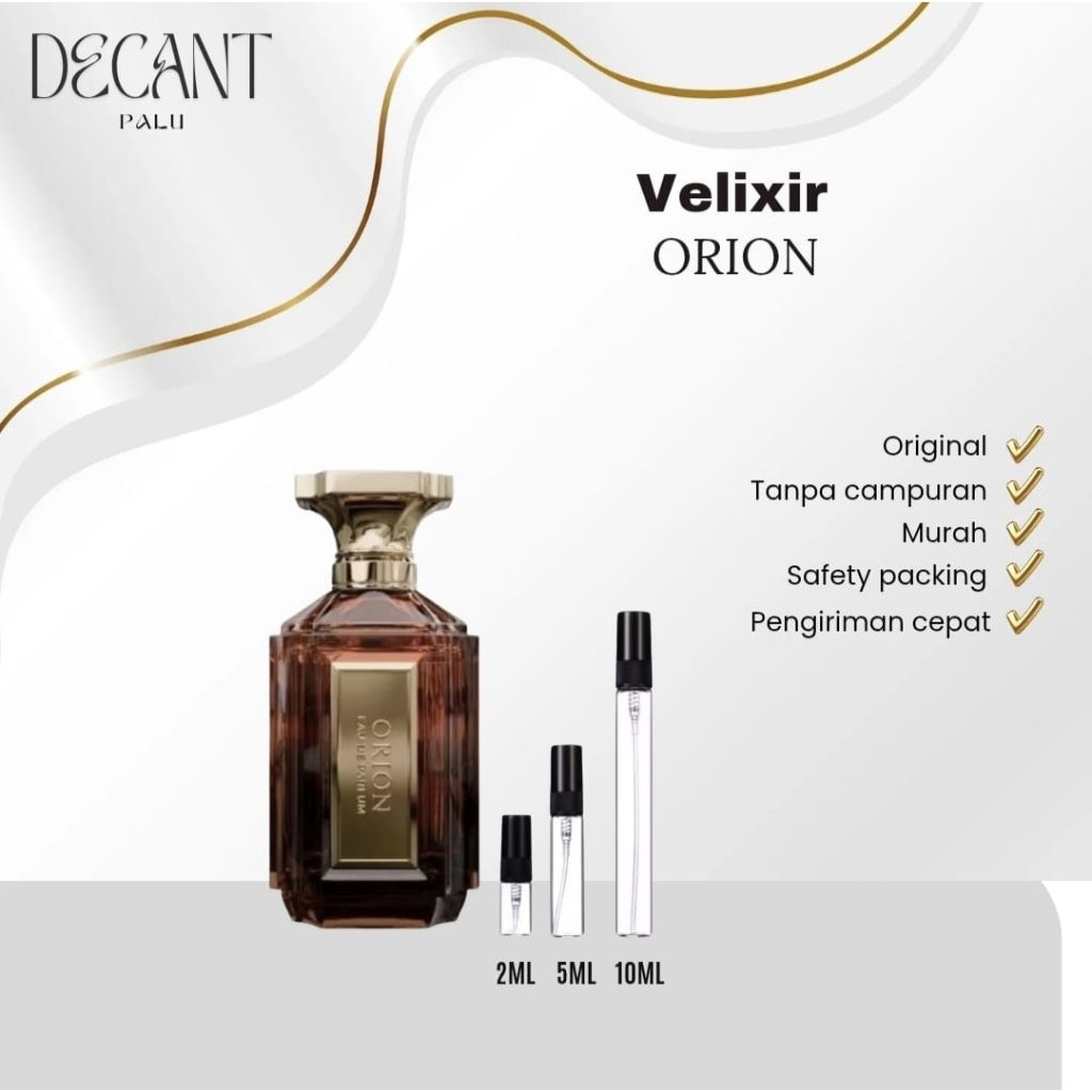 DECANT VELIXIR ORION