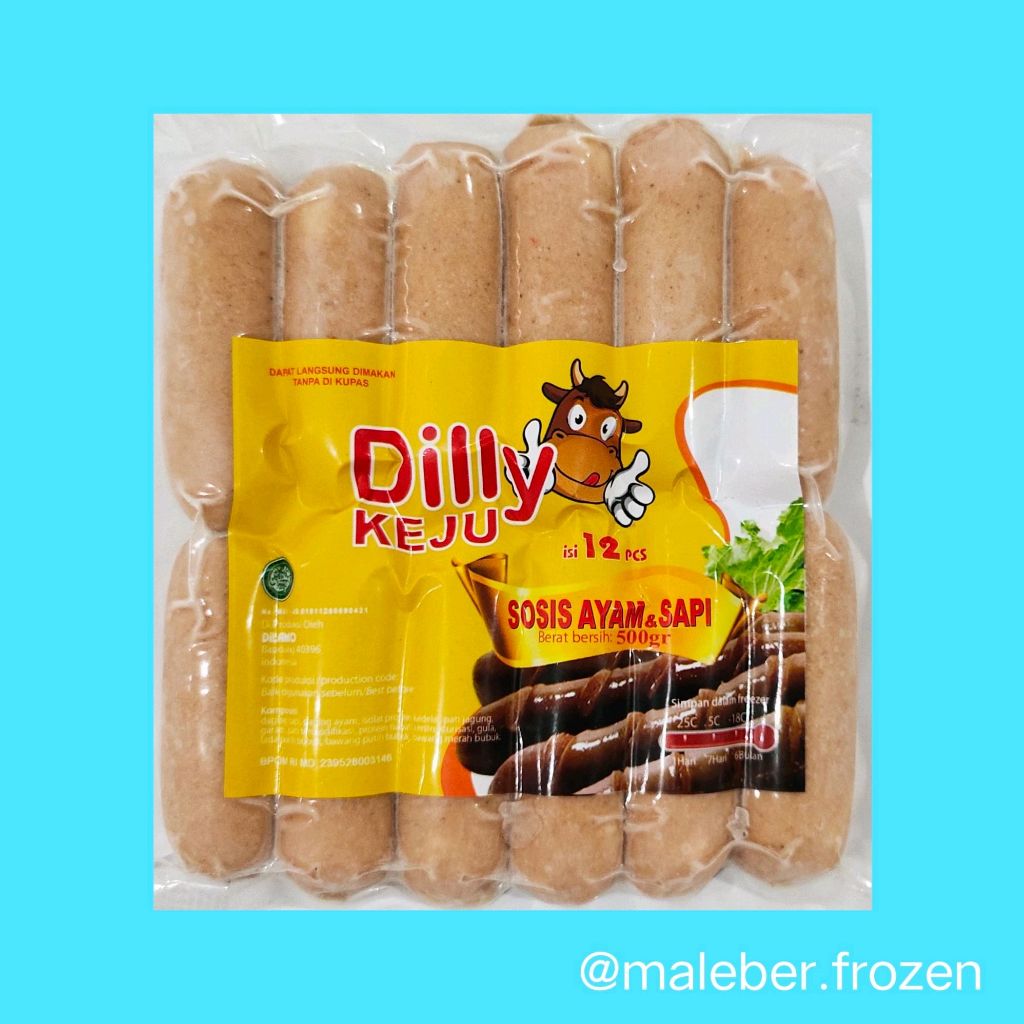 

Dilly keju 500gr isi 12pcs