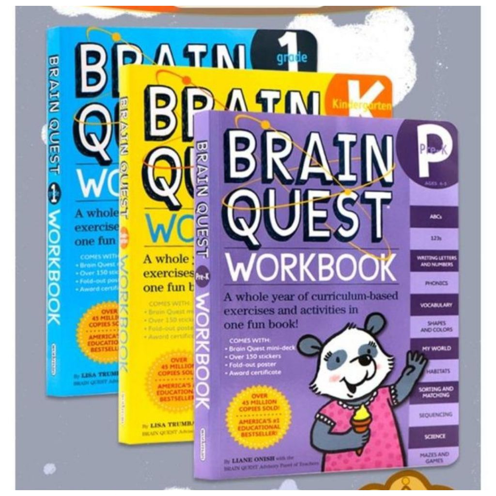 Buku Brain Quest workbook, Workbook Brain Quest