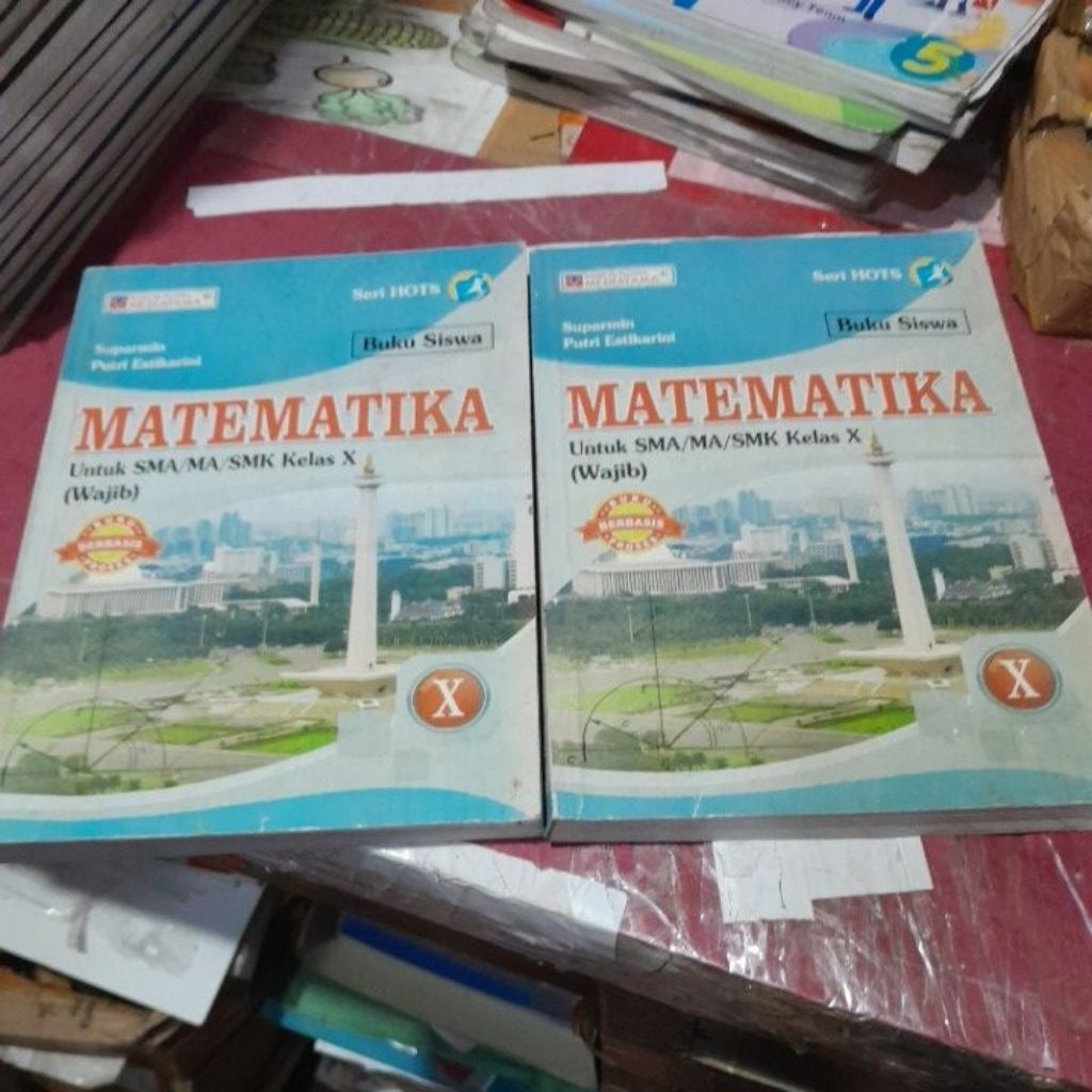 BUKU SISWA MATEMATIKA UNTUK SMA/MA/SMK KELAS X/10/1 ( WAJIB) SERI HOTS K13 PENERBIT MEDIATAMA