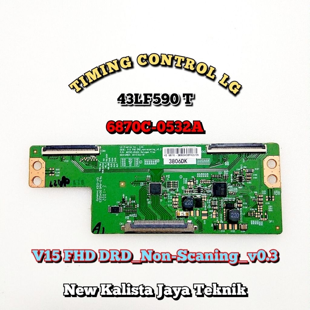 TCON TV LG 43LF590T 43LF595T ORIGINAL 6870C-0532A TCON LG 42LF590 TIKON TV 43LF5900 TCON 43LF590 TIC