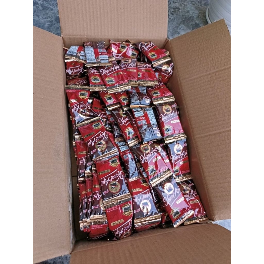 

PROMO 5RENTENG 50PCS KOPI KAPAL API MINI 6GR (TANPA GULA)