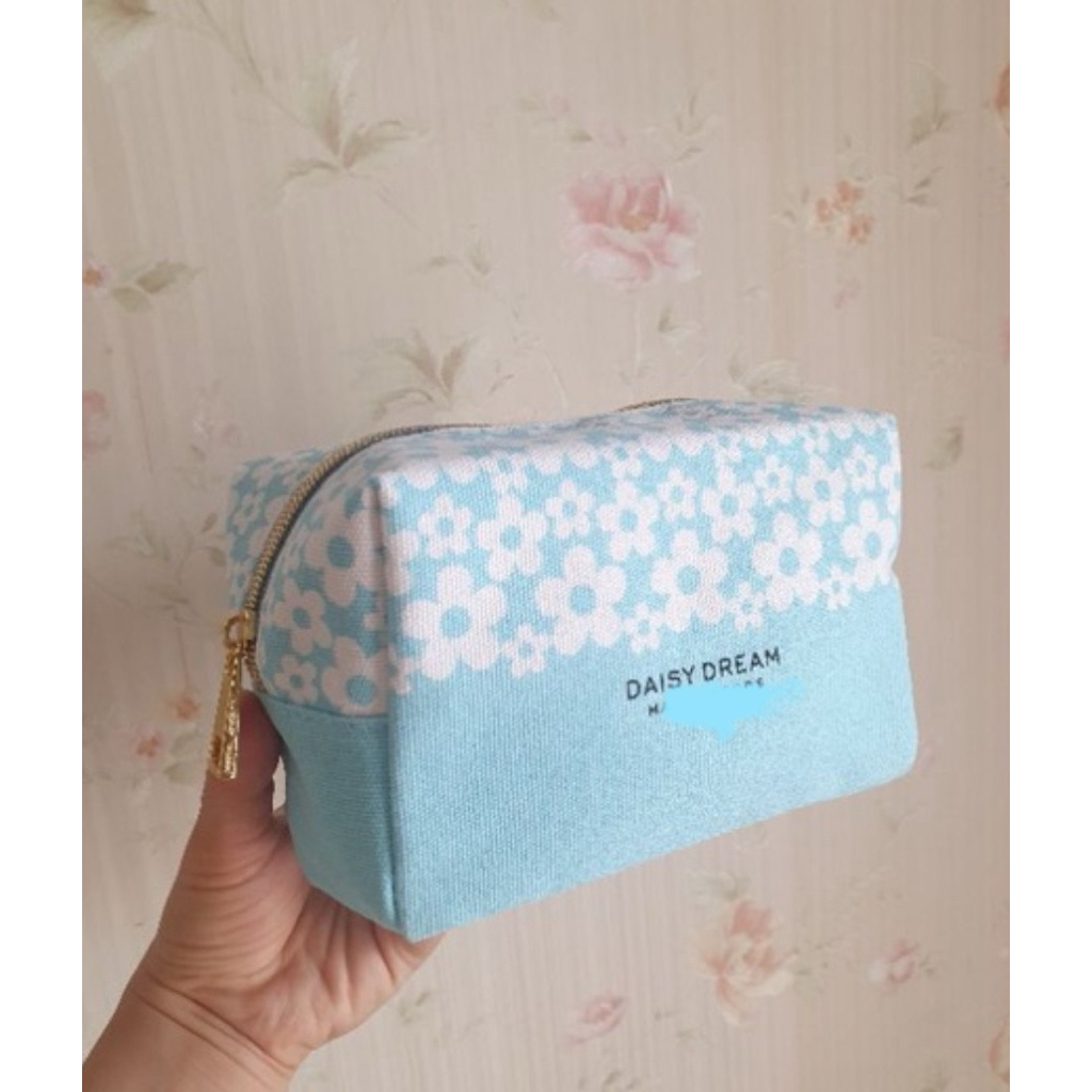 pouch makeup daisy mj kanvas black