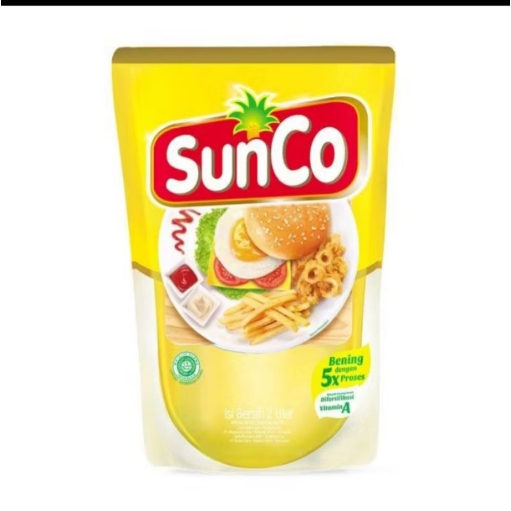 

Minyak goreng SUNCO 2L.READY STOK